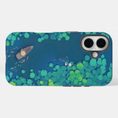 Coques Case-Mate iPhone Un coin de l'étang Lotus (Verso (horizontal))