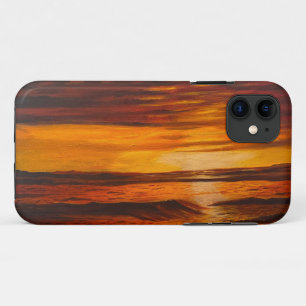 Case-Mate iPhone Case Un Coucher De Soleil Orange Brillant, Par Gary Pol