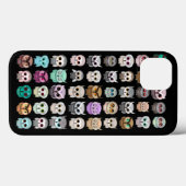 Coques Case-Mate iPhone Un design avec une flopée de chouettes mignonnes (Verso (horizontal))