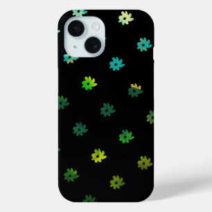 Coque Pour iPhone 15 un design floral. fleurs colorées