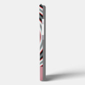 Coques Case-Mate iPhone Un design heureux rose (Verso / Gauche)