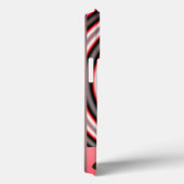 Coques Case-Mate iPhone Un design heureux rose (Verso / Droite)