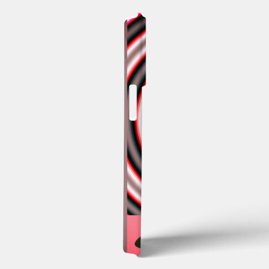 Coques Case-Mate iPhone Un design heureux rose (Verso / Droite)