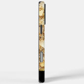 Coques Case-Mate iPhone Un écran radieux de brillants éclatants dorés (Verso / Droite)