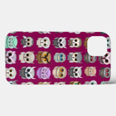 Coques Case-Mate iPhone Un ensemble de chouettes chouettes design (Verso (horizontal))