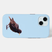 Coques Case-Mate iPhone Un étourneau  (Verso (horizontal))
