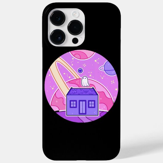Coques Case-Mate iPhone Un fantôme qui vit dans l'espace (Verso)