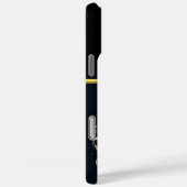 Coques Case-Mate iPhone Un fermier qui tend vers le bison dans les champs  (Verso / Droite)