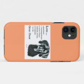 Coques Case-Mate iPhone Un Grand Amour Dane Est (Dos (Horizontal))