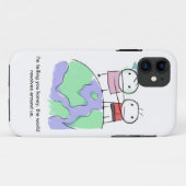 Coques Case-Mate iPhone Un griffonnage terre-affectueux mignon par (Dos (Horizontal))