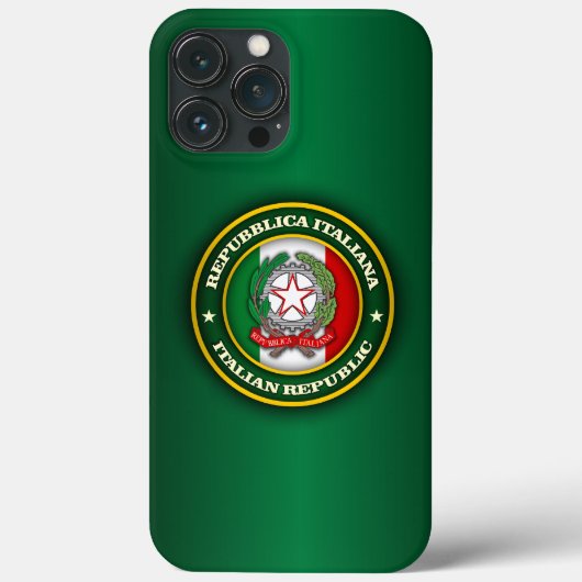 Coques Case-Mate iPhone Un hommage à l'Italie (Verso)