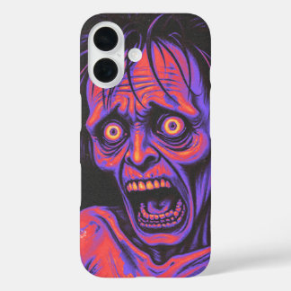Coques iPhone 16 Un homme mauve qui crie