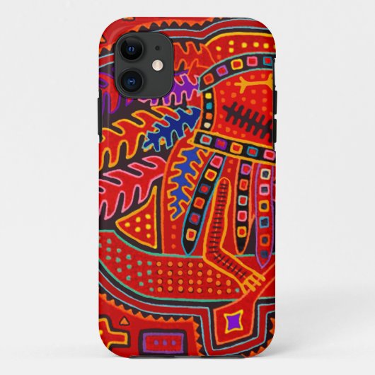 Coques Case-Mate iPhone Un Indien Kuna en canoë (Dos)