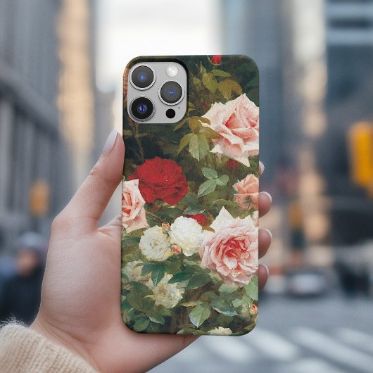 Coques Case-Mate iPhone Un jardin Rose (1902)