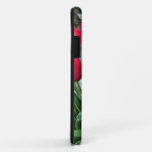 Coques Case-Mate iPhone Un Jaune aux tulipes rouges (Dos/Droite)