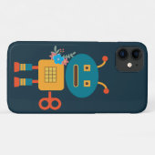 Coques Case-Mate iPhone Un joli robot design pour enfants (Dos (Horizontal))