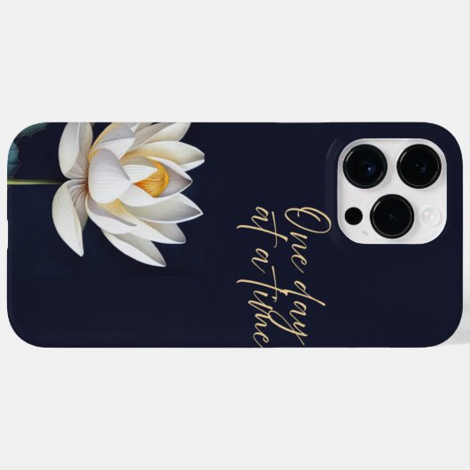 Coques Case-Mate iPhone Un Jour À La Fois (Verso (horizontal))