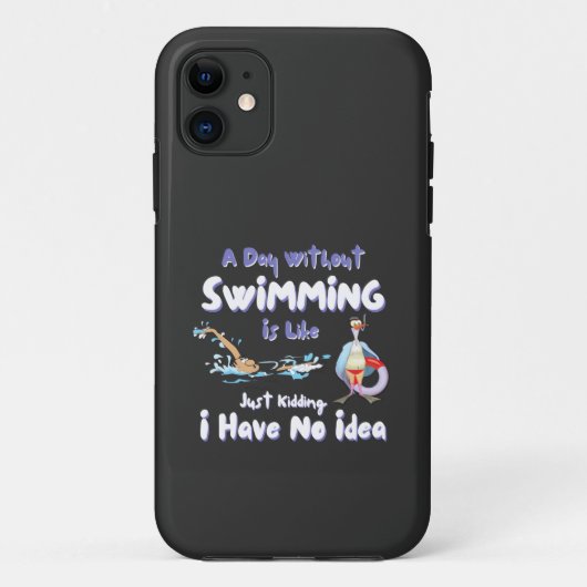 Coques Case-Mate iPhone Un Jour Sans Amusement De Nage (Dos)