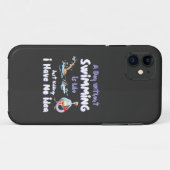 Coques Case-Mate iPhone Un Jour Sans Amusement De Nage (Dos (Horizontal))