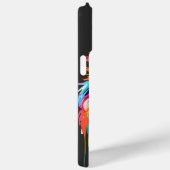 Coques Case-Mate iPhone Un lion dans les écouteurs (Verso / Droite)