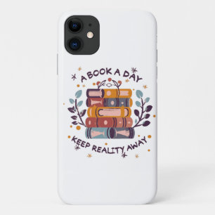 Case-Mate iPhone Case Un livre par jour éloigne la réalité