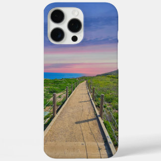 Coques iPhone 16 Pro Max Un long sentier de randonnée à Point Dume