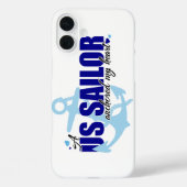 Coques Case-Mate iPhone Un marin ancré dans mon coeur (Verso)