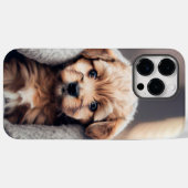 Coques Case-Mate iPhone Un mignon chiot (Verso (horizontal))