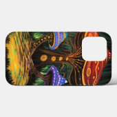 Coques Case-Mate iPhone Un monde de champignons (Verso (horizontal))