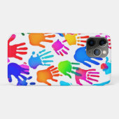Coques Case-Mate iPhone Un monde de mains en couleur (Dos (Horizontal))