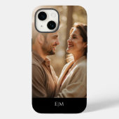 COQUES Case-Mate iPhone UN MONOGRAMME PHOTO PERSONNALISÉ (Verso)