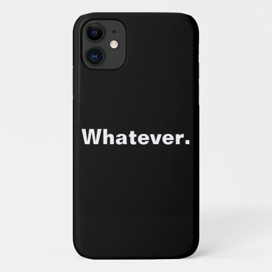 Coques Case-Mate iPhone Un mot de minimalisme (Dos)