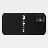 Coques Case-Mate iPhone Un mot de minimalisme (Dos (Horizontal))