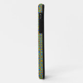 Coques Case-Mate iPhone Un motif de cercles et de cordes (Dos/Gauche)