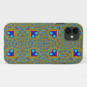 Coques Case-Mate iPhone Un motif de cercles et de cordes (Dos (Horizontal))