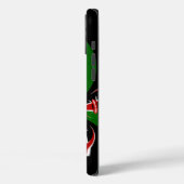 Coques Case-Mate iPhone Un Motif du drapeau kényan dynamique : un art puis (Verso / Gauche)