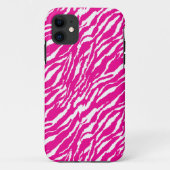 Coques Case-Mate iPhone Un motif floral complexe en rose et blanc, art (Dos)