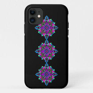 Coque Case-Mate Pour iPhone Un Motif Rangoli brillant sur un Arrière - plan no