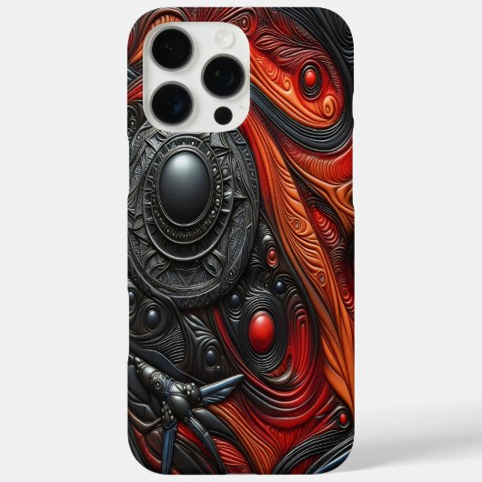 Coques Case-Mate iPhone Un mystérieux artisanat Alien sous une spirale cos (Verso)