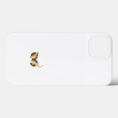 Coques Case-Mate iPhone un oiseau brun et blanc avec de grandes ailes (Verso (horizontal))