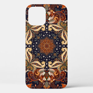 Case-Mate iPhone Case Un ornement sans couture indien. Patch symétrique