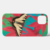 Coques Case-Mate iPhone Un papillon canadien de machaon de tigre (Verso (horizontal))