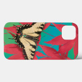 Coques Case-Mate iPhone Un papillon canadien de machaon de tigre (Verso (horizontal))