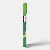 Coques Case-Mate iPhone Un papillon de vice-roi sur un iris japonais jaune (Verso / Droite)