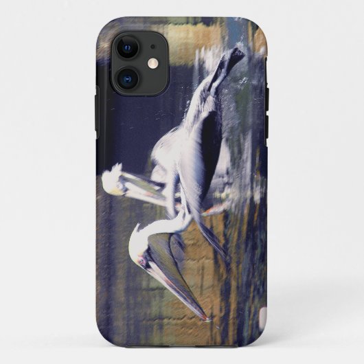 Coques Case-Mate iPhone Un Pélican décolle (Dos)
