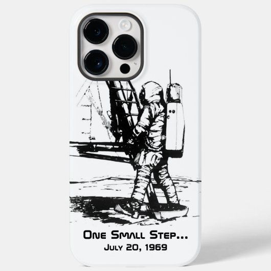 Coques Case-Mate iPhone Un Petit Pas Apollo 11 Lune Atterrissage (Verso)