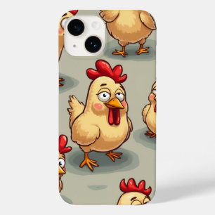 Coque Pour iPhone 14 Un peu d'amusement à picorer des poules