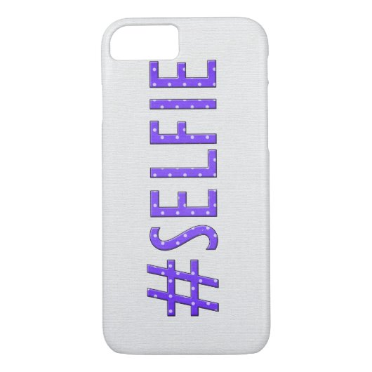 Coques Case-Mate iPhone Un Plaisant "Selfie" Polka Dot (Dos)