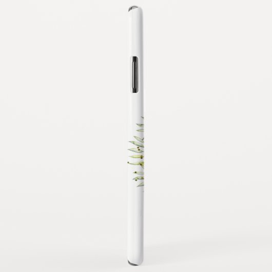 Coques Case-Mate iPhone Un Rose A Wreath & Sparkings (Dos/Droite)