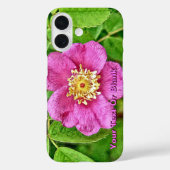 Coques Case-Mate iPhone Un Rose sauvage (Verso)